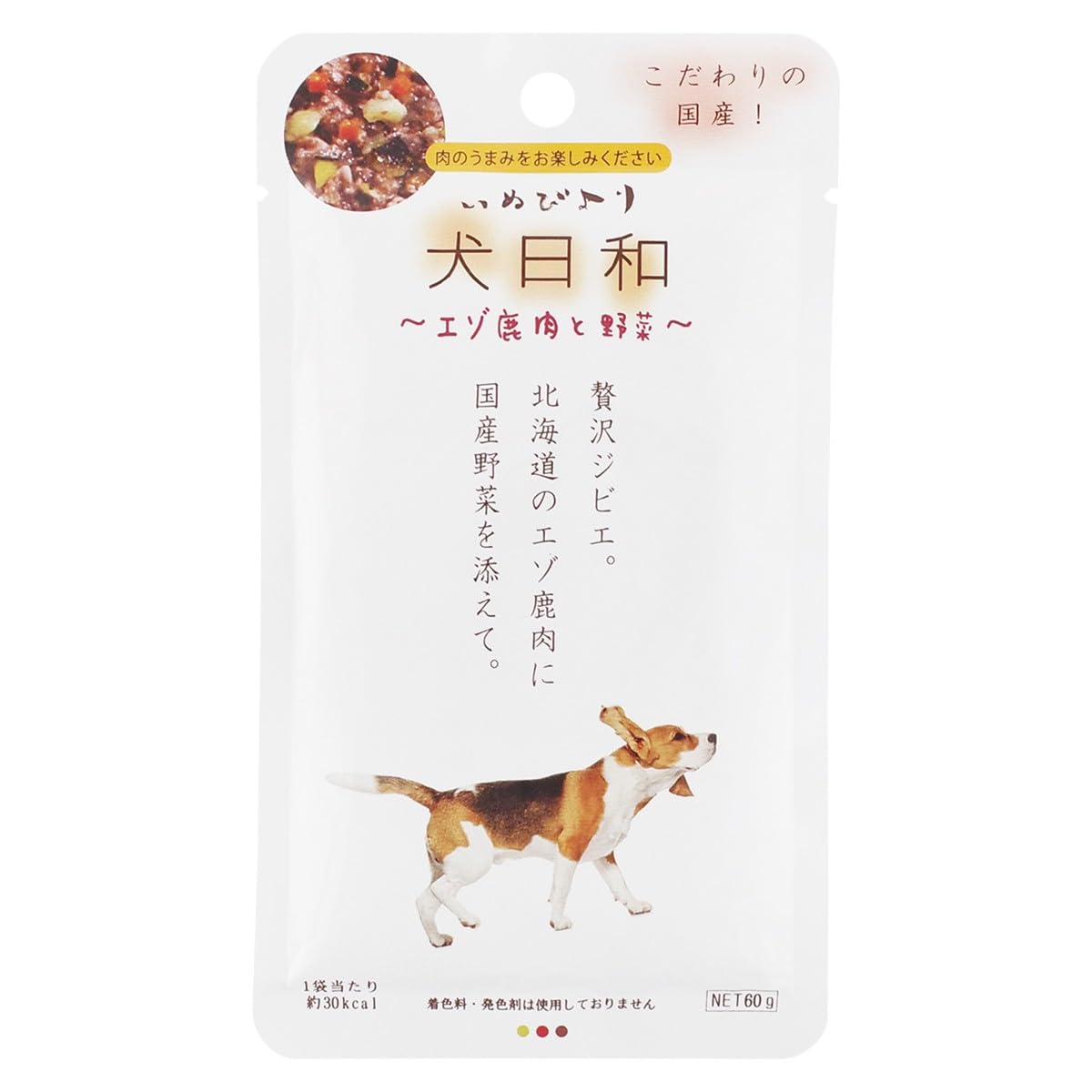 わんわん 犬日和レトルト エゾ鹿肉と野菜